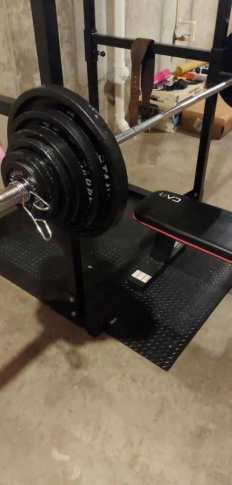 PR-001AB PRO POWER RACK, Full Rack, With Bench & WEIGHTS!!!