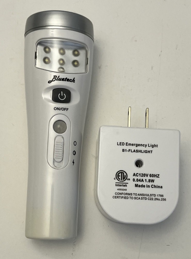 Bluetech B1 LED Emergency Flashlight-Night Light