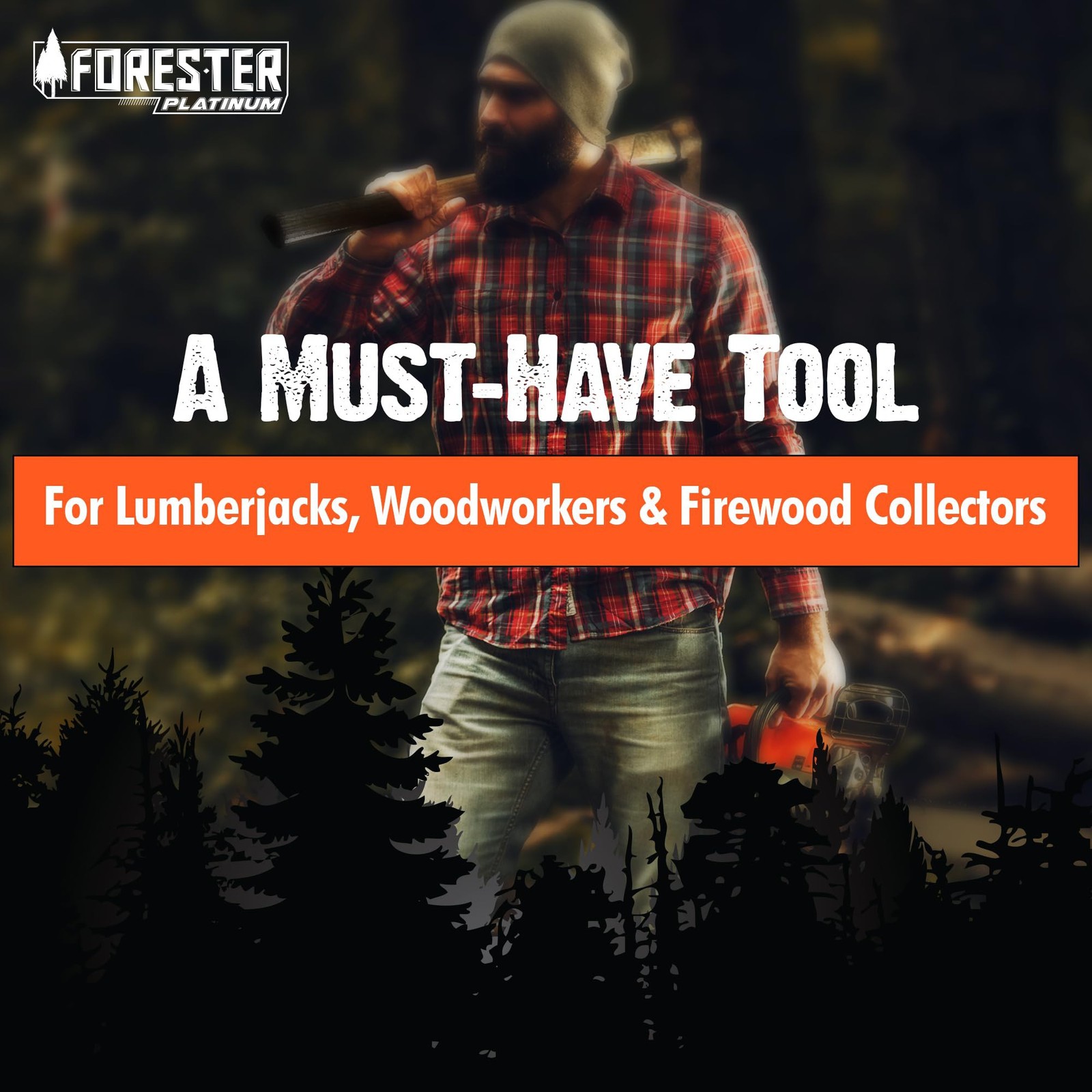 FORESTER Platinum Pickaroon Logging Tool 28in | USA Hickory Handle | Hookaroo...