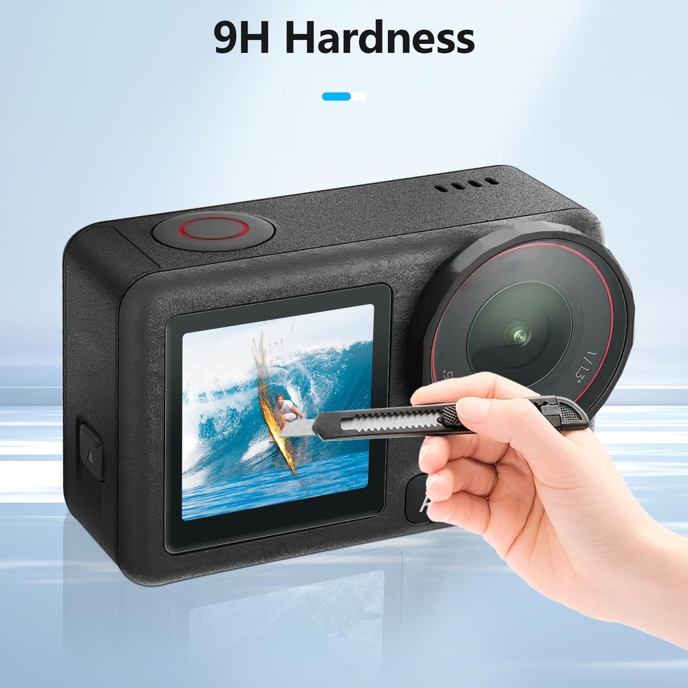 AMAZEAR Lens Screen Protector for DJI Osmo Action 5 Pro Accessories Clear