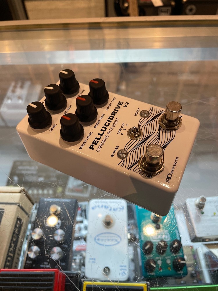 RD Effects Pellucidrive V2 Overdrive with Boost USED