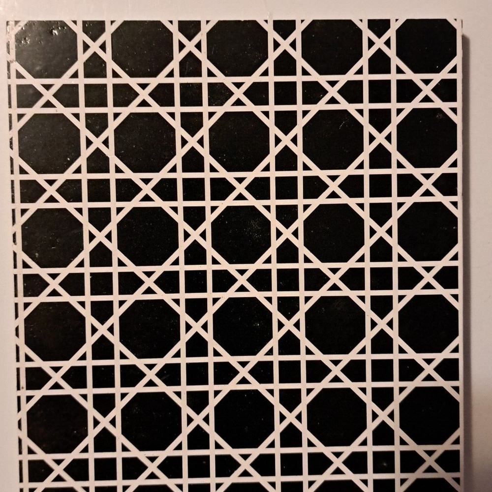 Lined Journal Small Notebook💥Monogrammed W Pink Black Pattern 80 Sheet Journal