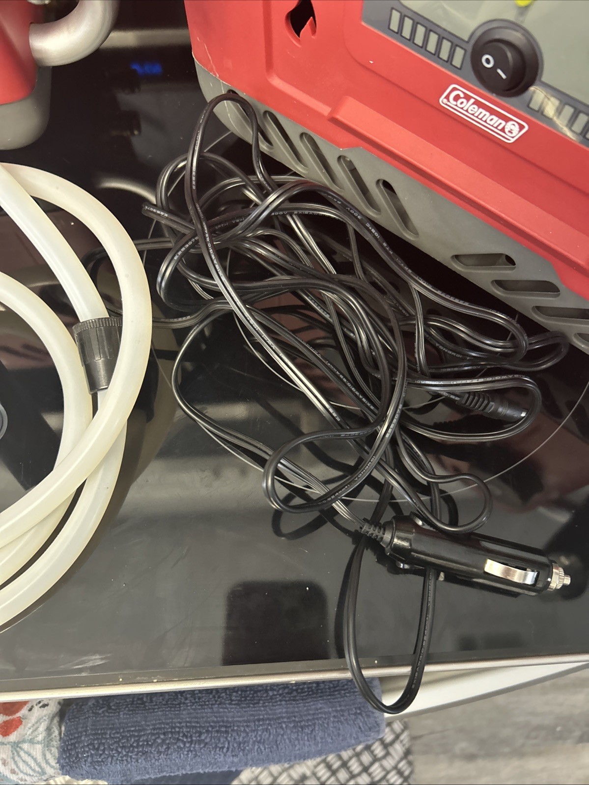 2 Coleman HWOD H2Oasis Portable Water Heater On-Demand Hot Water. Untested! Read