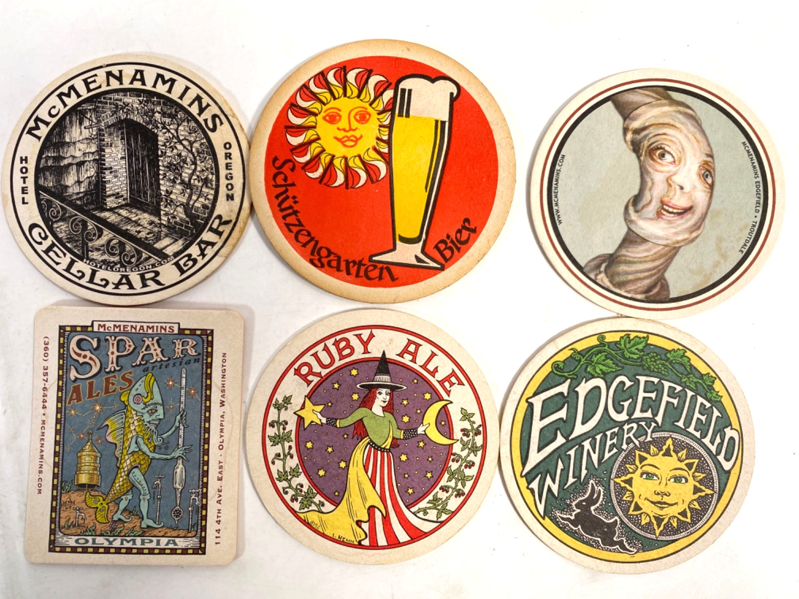 BEER COASTERS - GIANT LOT OF 550+ American, German & Microbrewery Beers COLORFUL