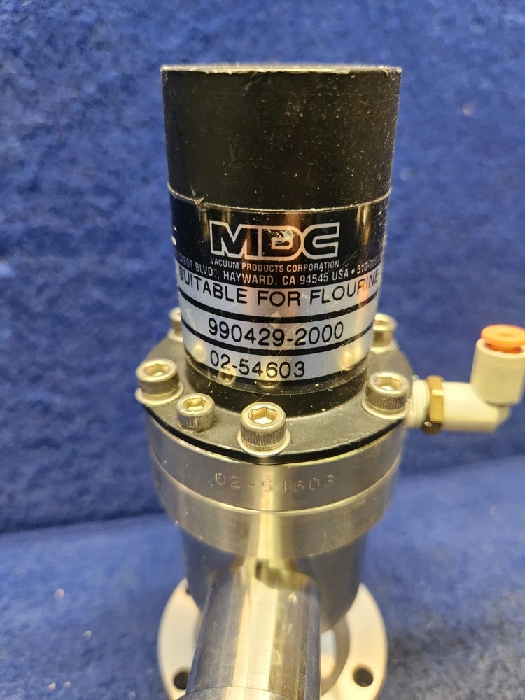 MDC VACUUM VALVE 990429-2000