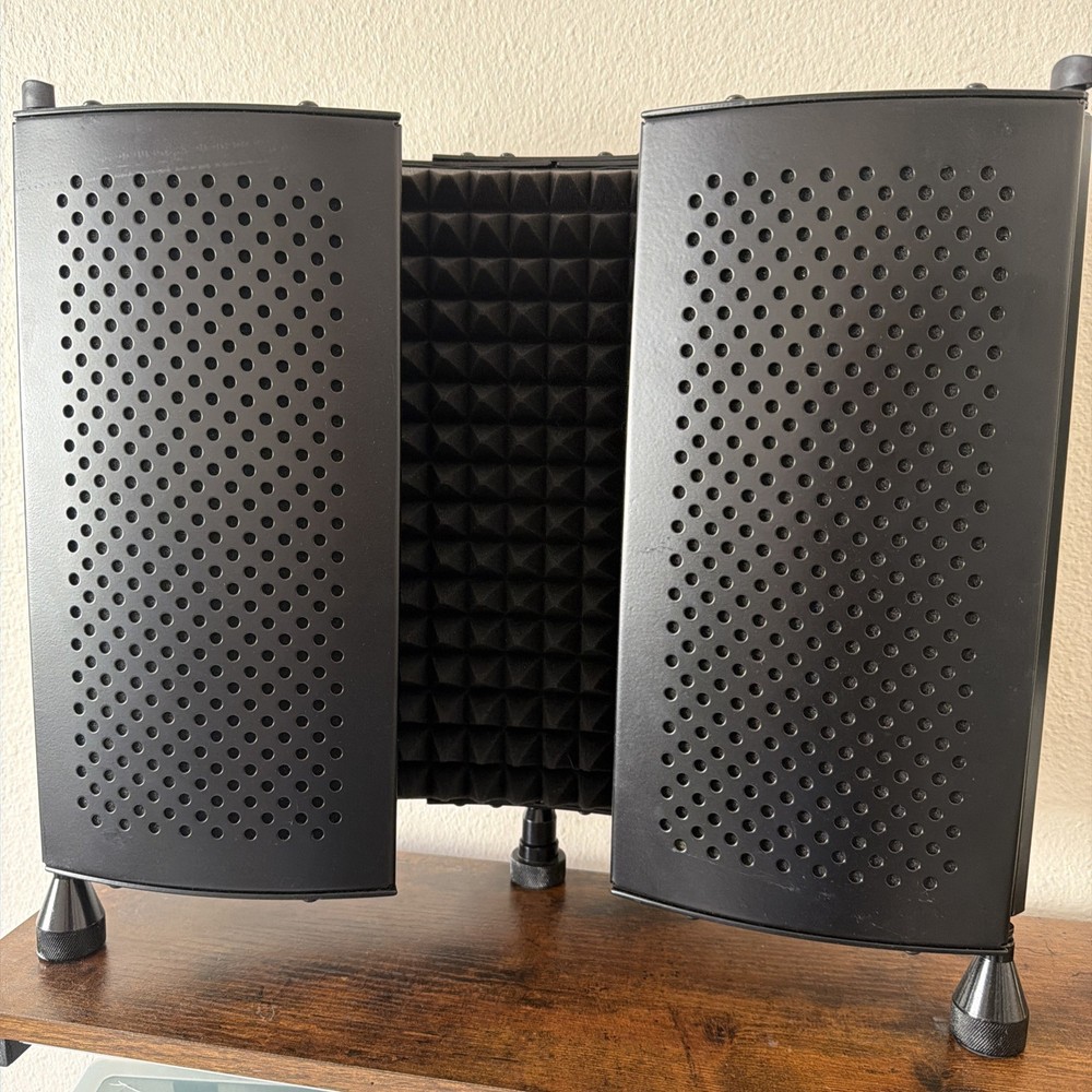 Stage Right Foldable Studio/ Game Recording Foam Isolation Shield Sound Absorber