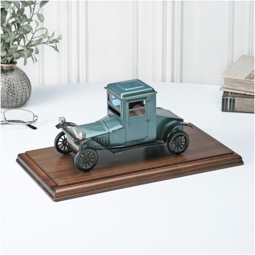 Plymor Solid Walnut Rectangular Wood Display Base, 12.75" W x 6.75" D x 0.75" H