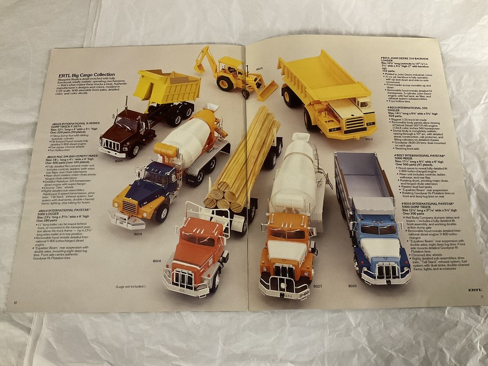 Ertl 1981 Farm Toy Catalog