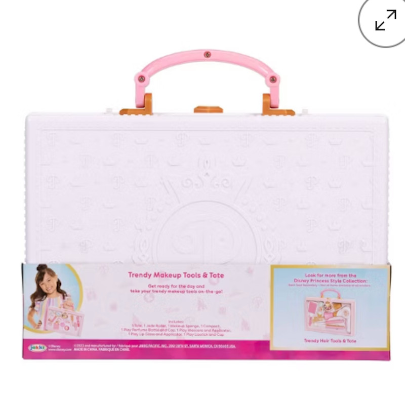 NEW Disney Princess Style Collection Makeup Tote & Accessories Toy NIB
