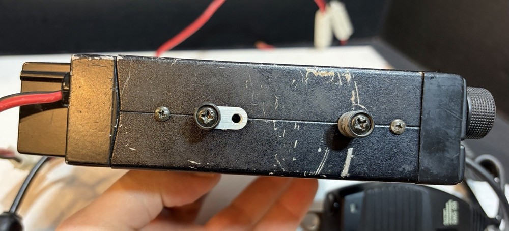 Vintage Alinco DR-110 VHF FM Transceiver & Microphone UNTESTED