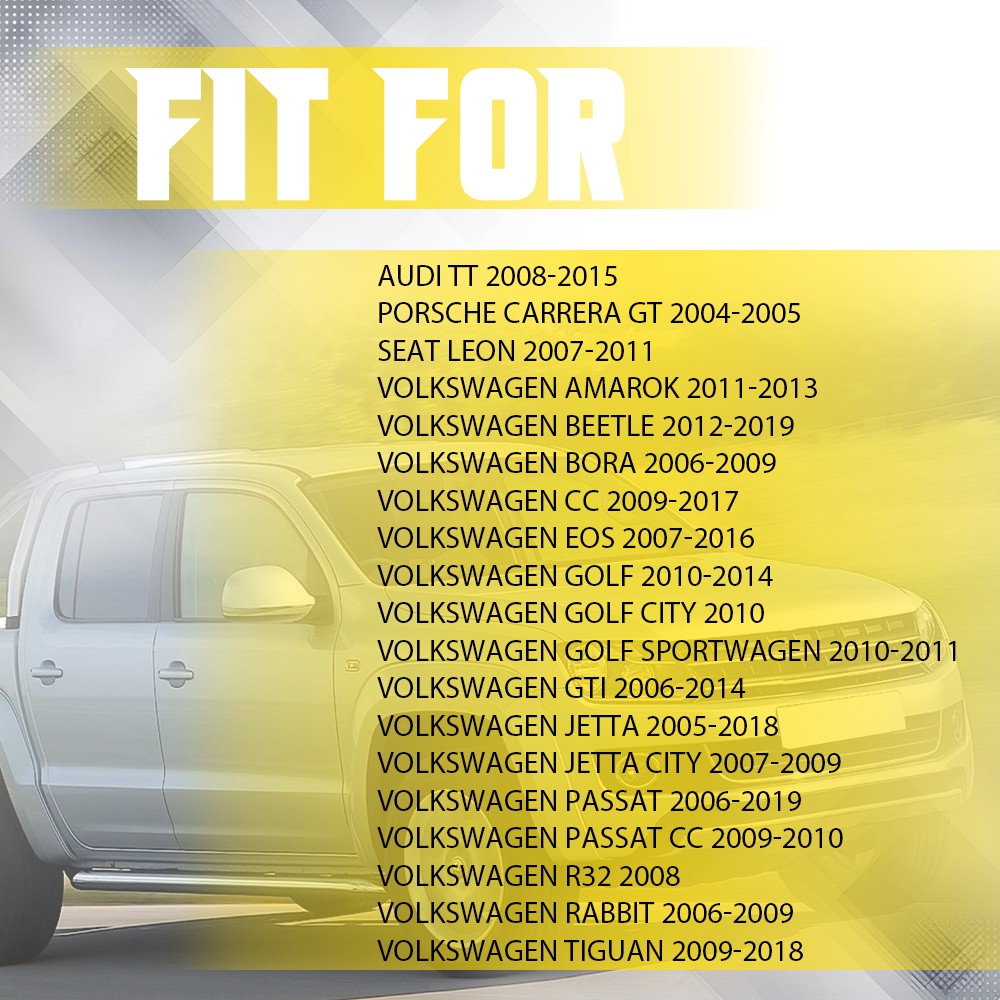 4pcs ABS Speed Wheel Sensor Set Fit Audi Porsche Volkswagen Tiguan Passat EOS CC