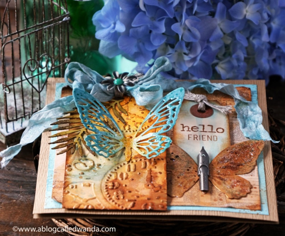 Sizzix Thinlits Detailed Butterflies set #661182 Retail $22.99 by Tim Holtz