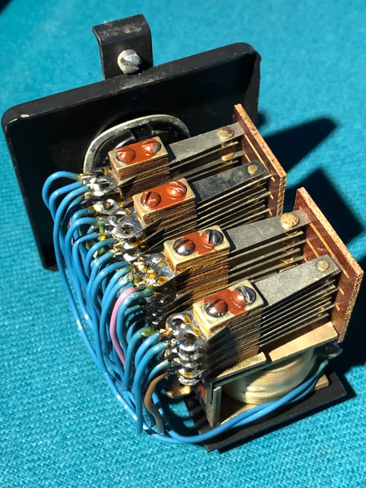 Relay module, Edwards annunciator two multi-pole relays, 120VAC, project box?