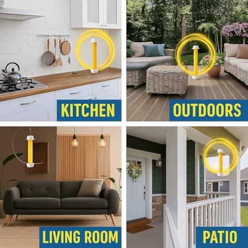 Fly Traps for Indoors & Outdoor - Effective Pest Control 4 Pack