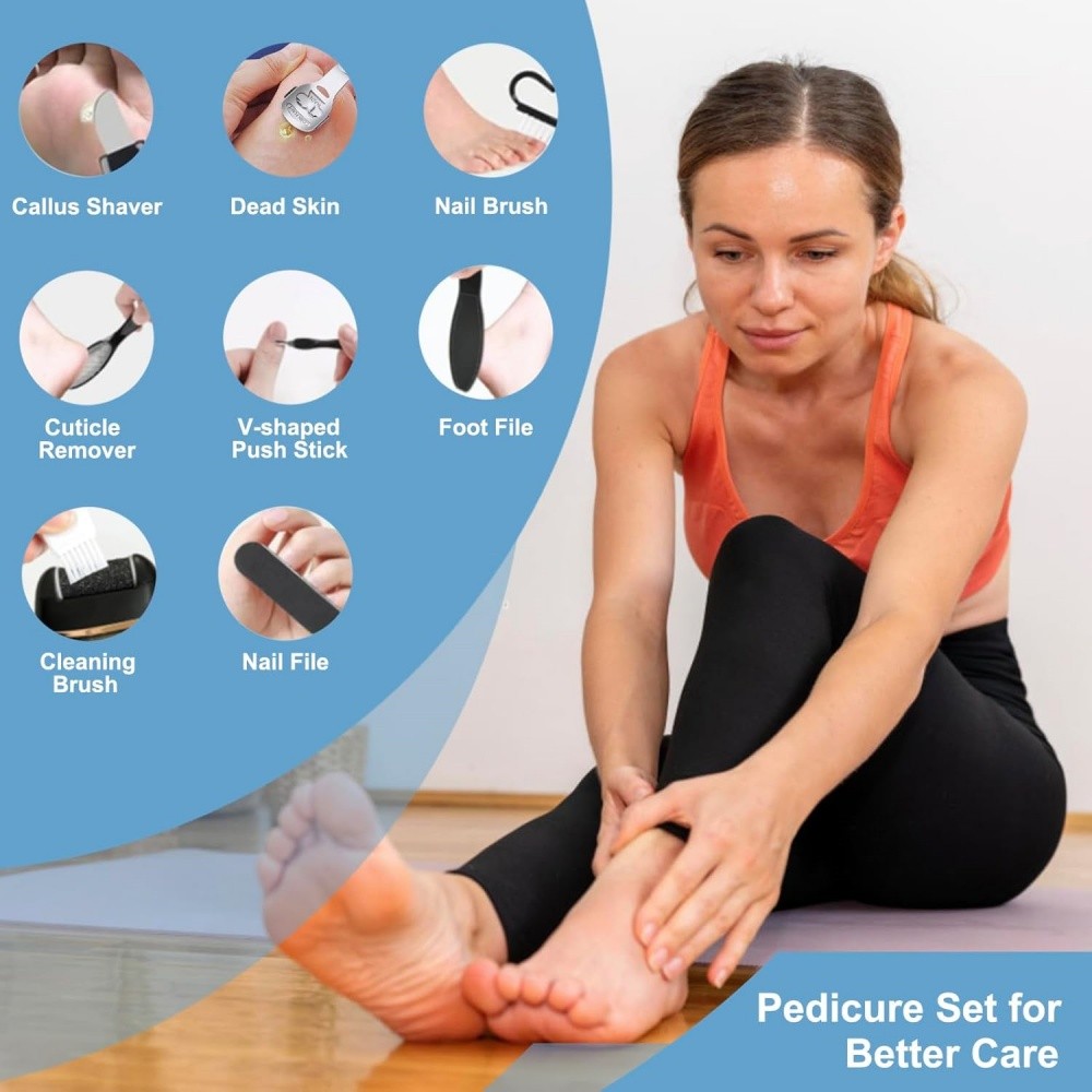 Professional Electric Foot Grinder File Callus Dead Skin Remover Pedicure Tool