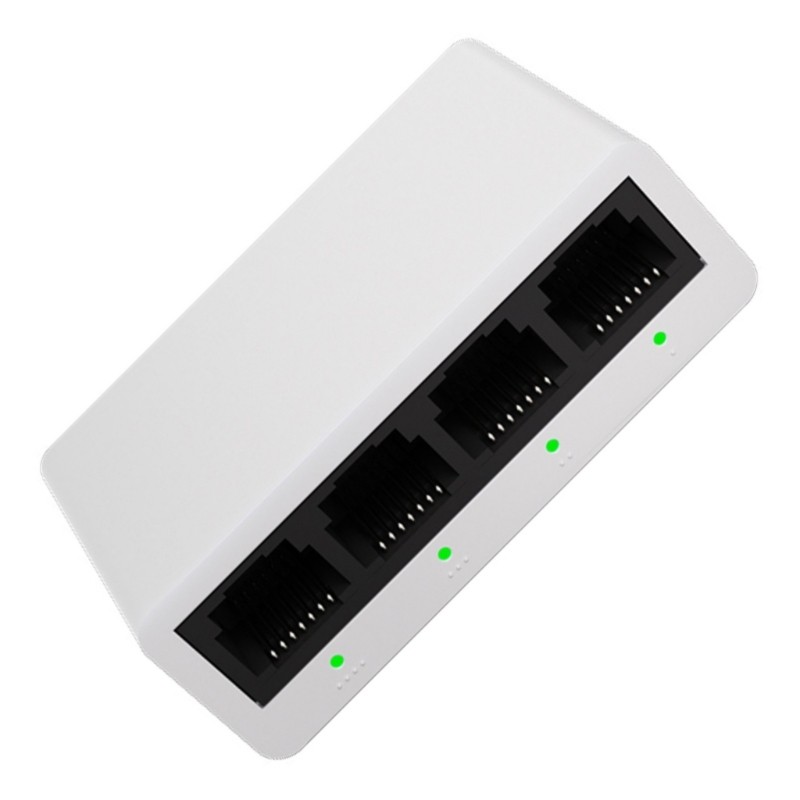 Energy Efficient 4 Port Net Divider Dense Plan 10/100Mbps Speed