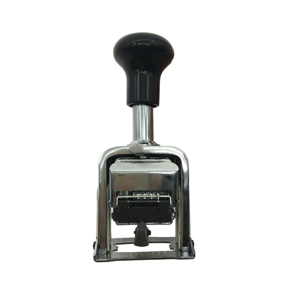 Automatic Numbering Machine, 5 Wheels Self Inking Number Stamp for Numbering ...