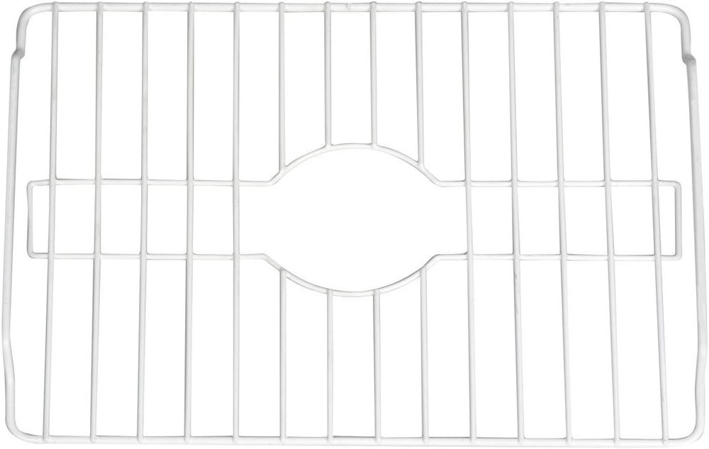 Sink Protectors for Kitchen Sink Bottom with White Coating Grate Insert Grid Sin