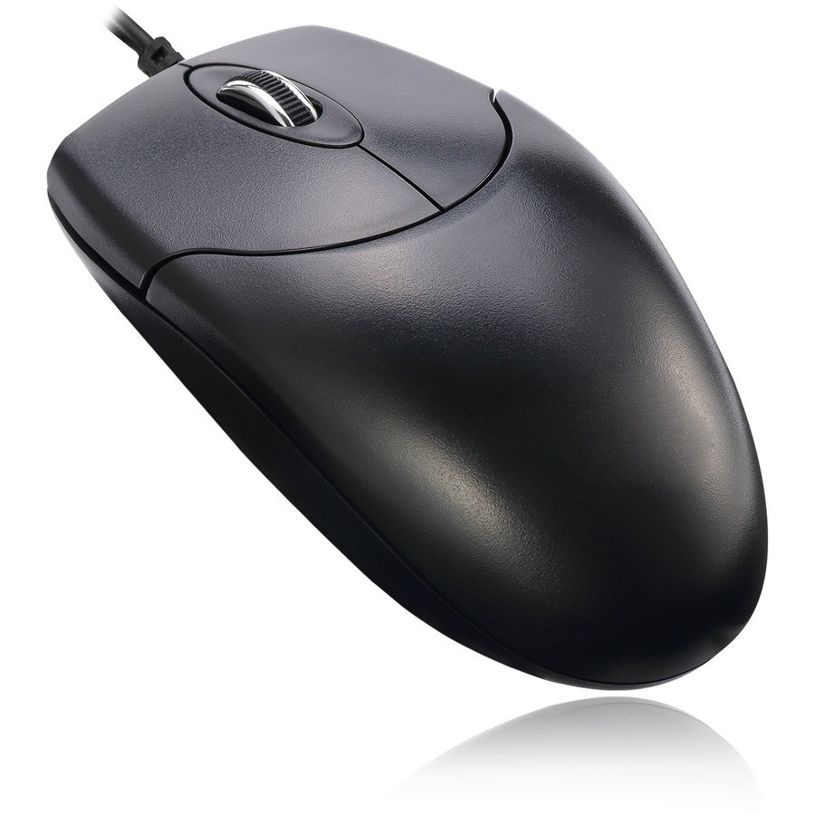 Adesso HC3003PS Optical Wired Mouse Black 3 Buttons 6ft Cable