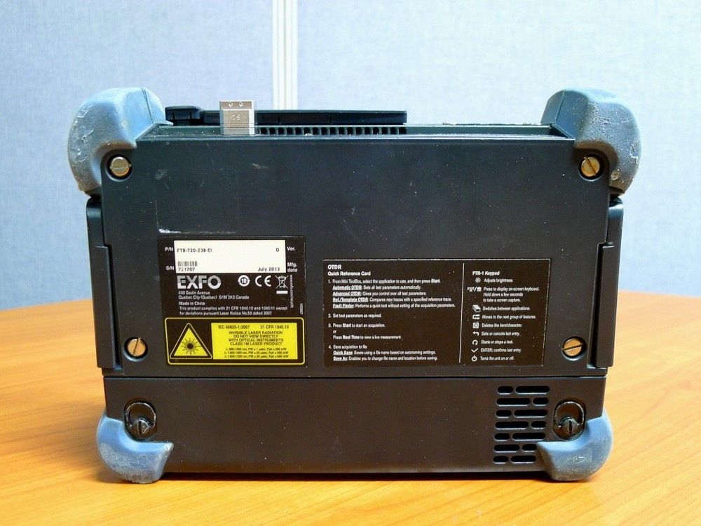 EXFO FTB-1 OTDR, FTB-1-S1-8G LAN/WAN Network Tester