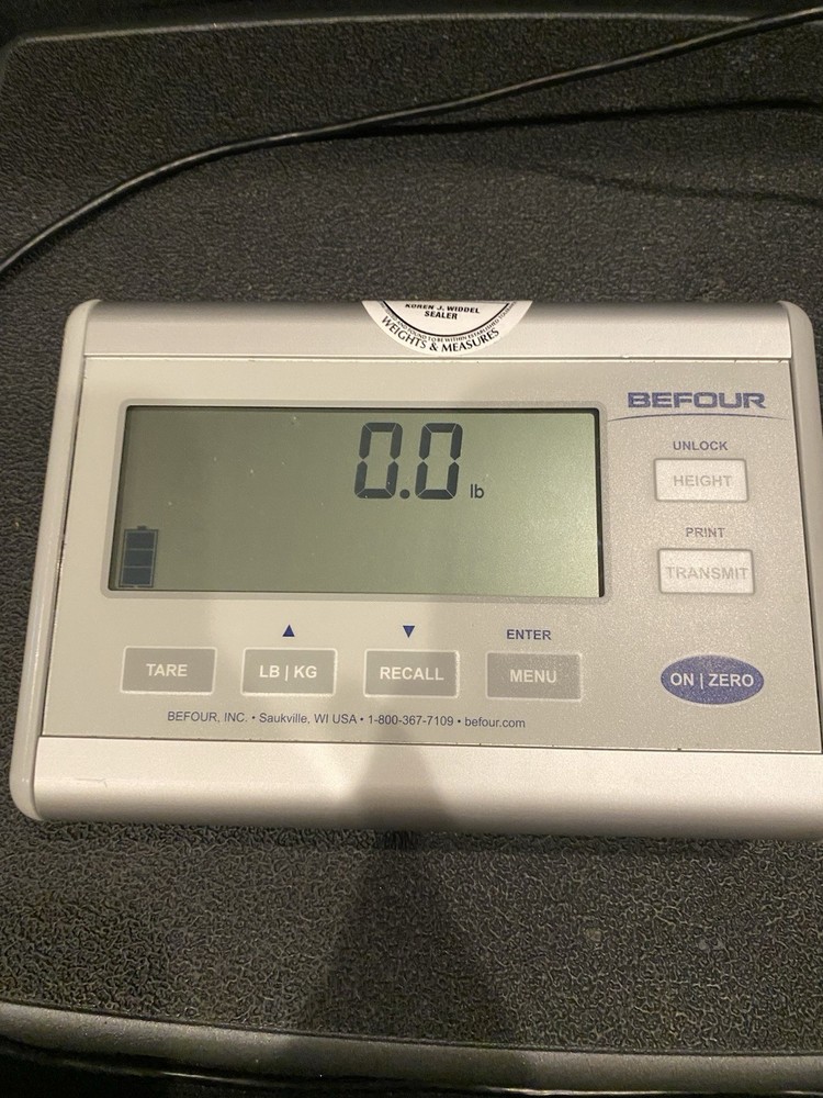 Befour PS-6700 Portable Scale With Hard Case