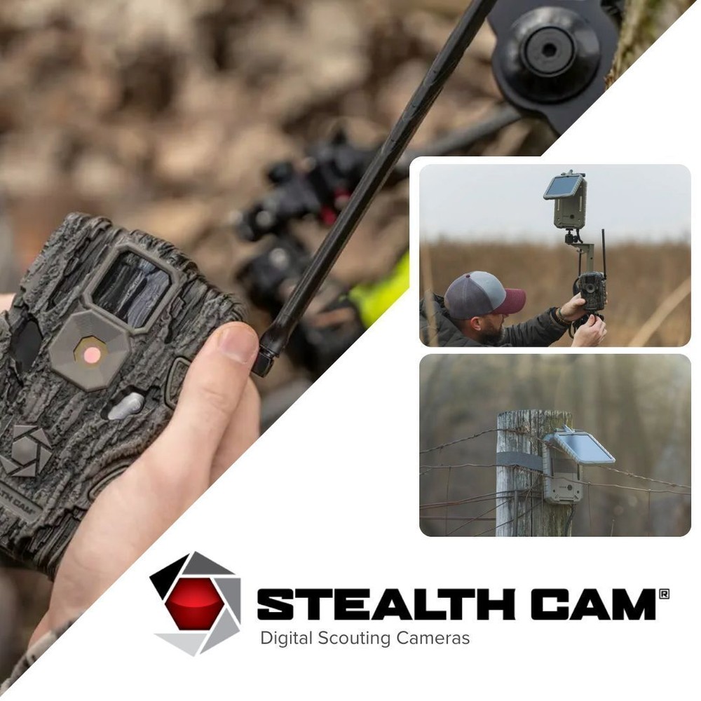 Stealth Cam Adjustable Multi Pivot Mounting Post 2 Pack with Card Reader Bundle
