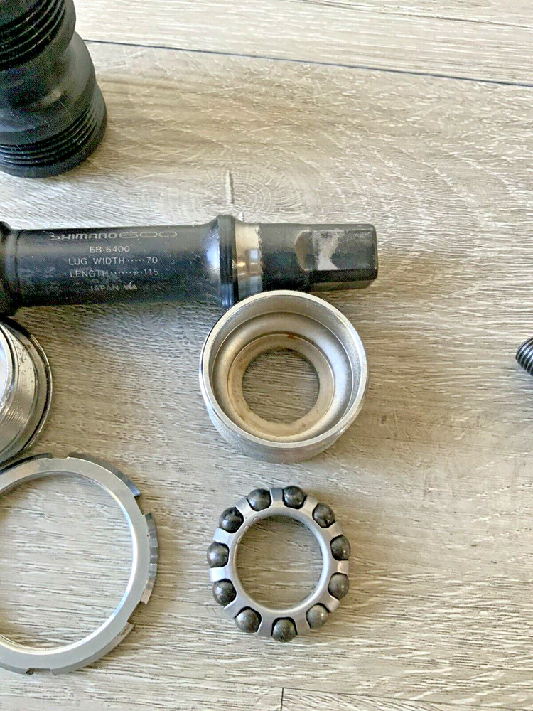 SHIMANO 600 BOTTOM BRACKET BRITISH THREADED 68-115 MM