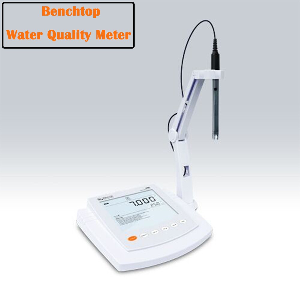 Benchtop Lab Water Quality Analyzer Meter pH Temp Dissolved Oxygen DO
