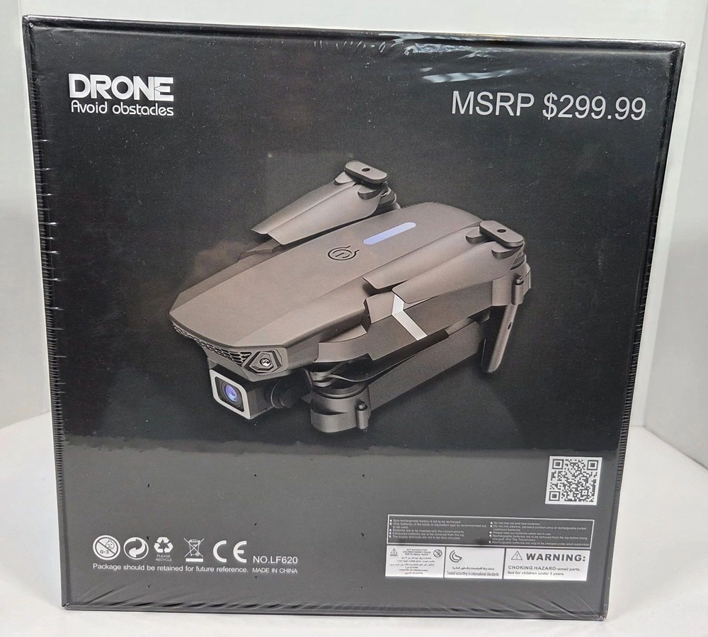 Foldable Drone w/ Camera & Obstacle Avoidance LF620 – New Sealed