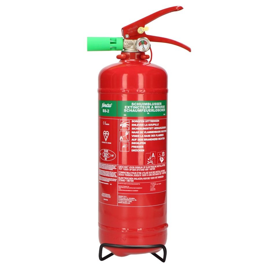 Alecto Foam Extinguisher 2 Liter BS-2