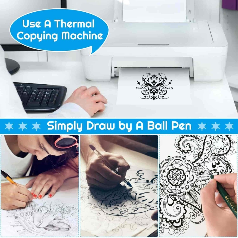 Professional Tattoo Transfer Paper Pack