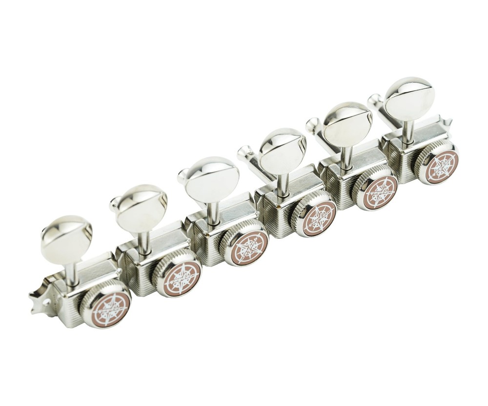Guyker 6 Inline Vintage Guitar Lock String Tuners – Locking Tuning Key Peg