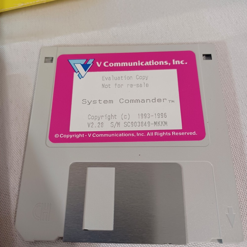 System Commander All On One PC Software Pack 1996