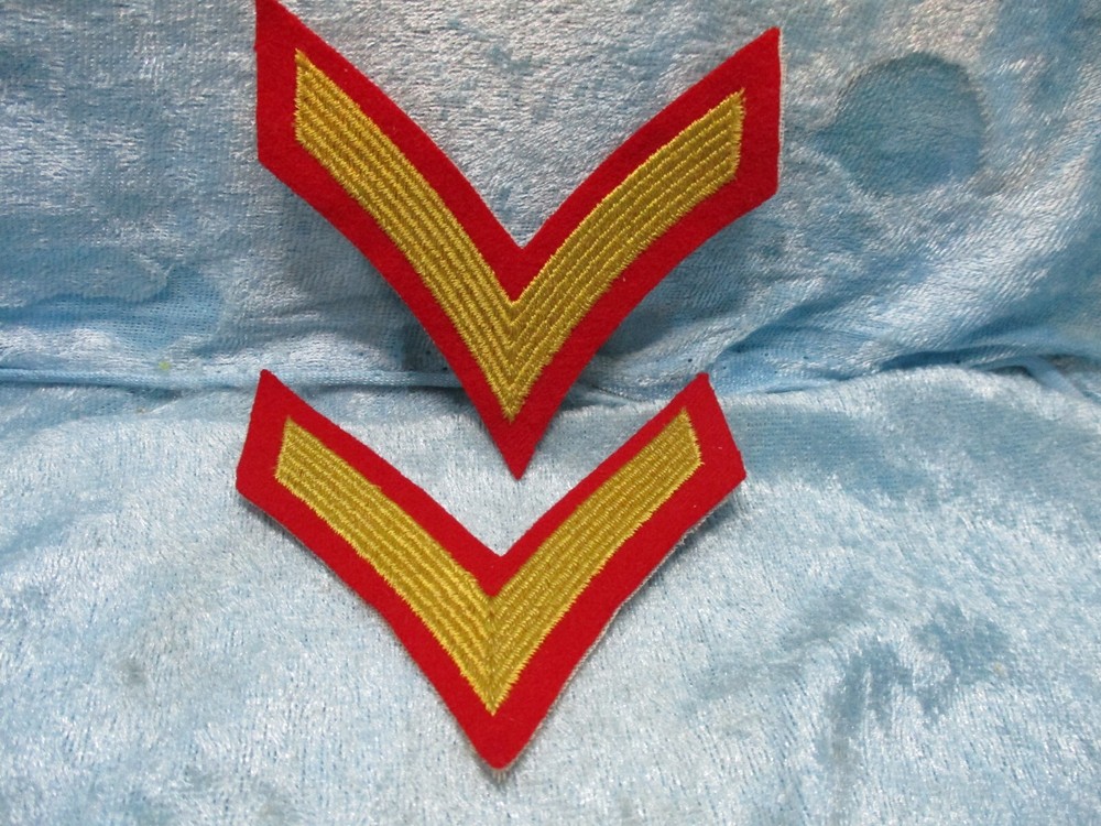 USMC Private Chevrons Military Patch