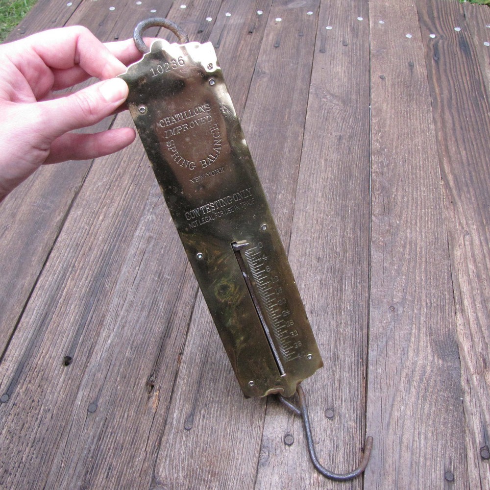 Antique Chatillons Spring Balance Scales