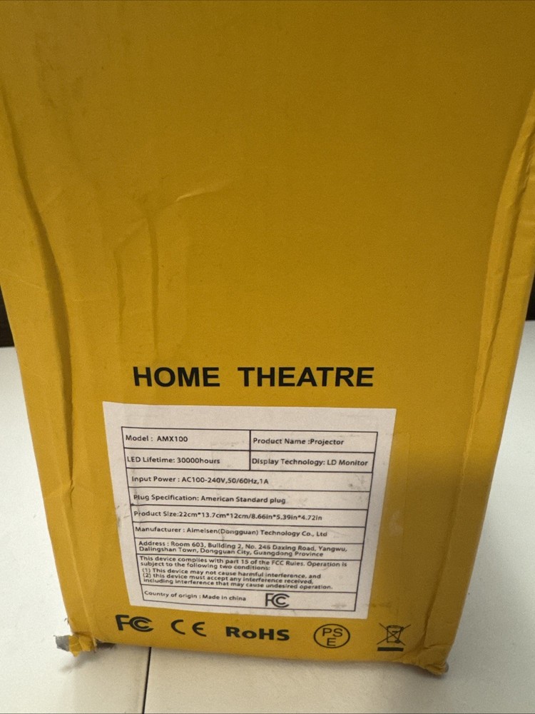 Light Source Mini LED Projector