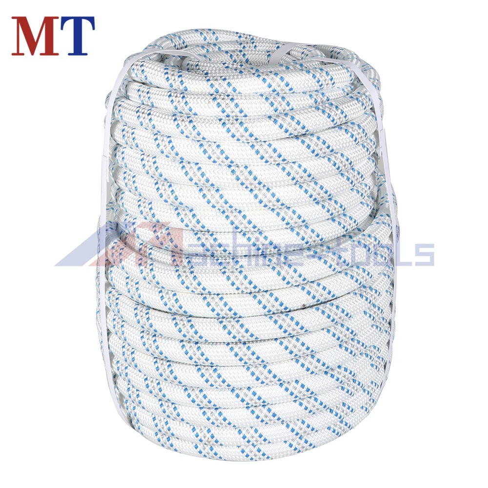 3/4" × 150' Pulling Rigging Line Double Braid Nylon Polyester Arborist Bull Rope