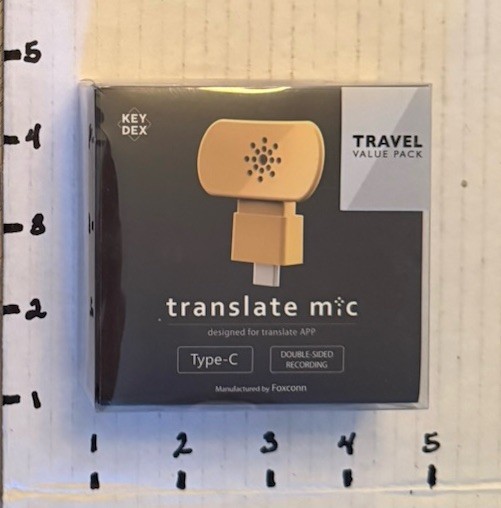 Two Directional Condenser Translating Microphone for Phone