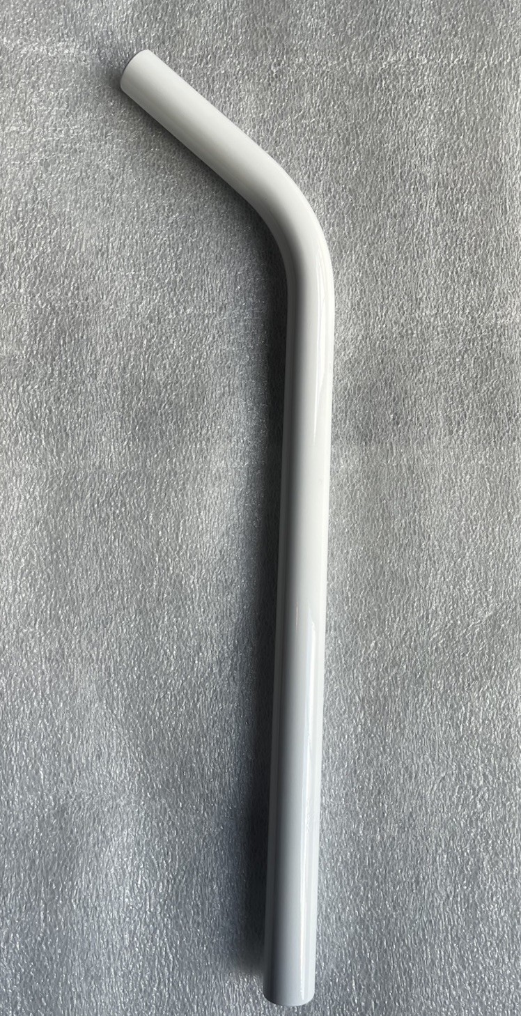 OLD SCHOOL BMX NITTO LAID BACK SEAT POST 4130 22.2mm 7/8" x 18" WHITE GT STYLE