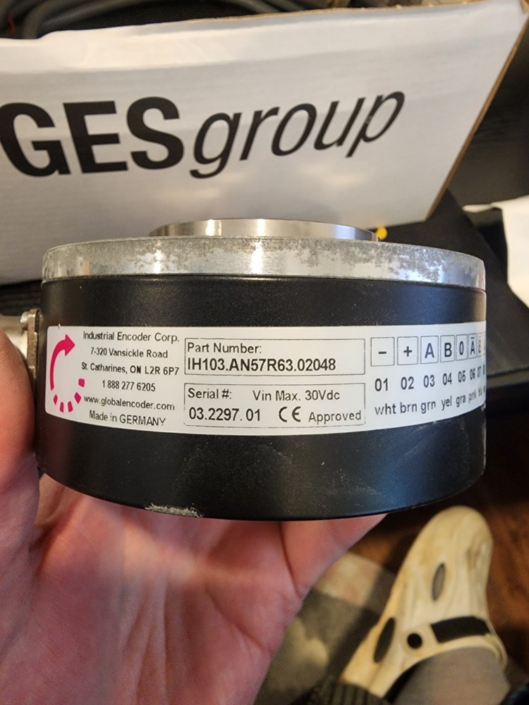 GES Industrial Encoder IH103.AN57R63.02048