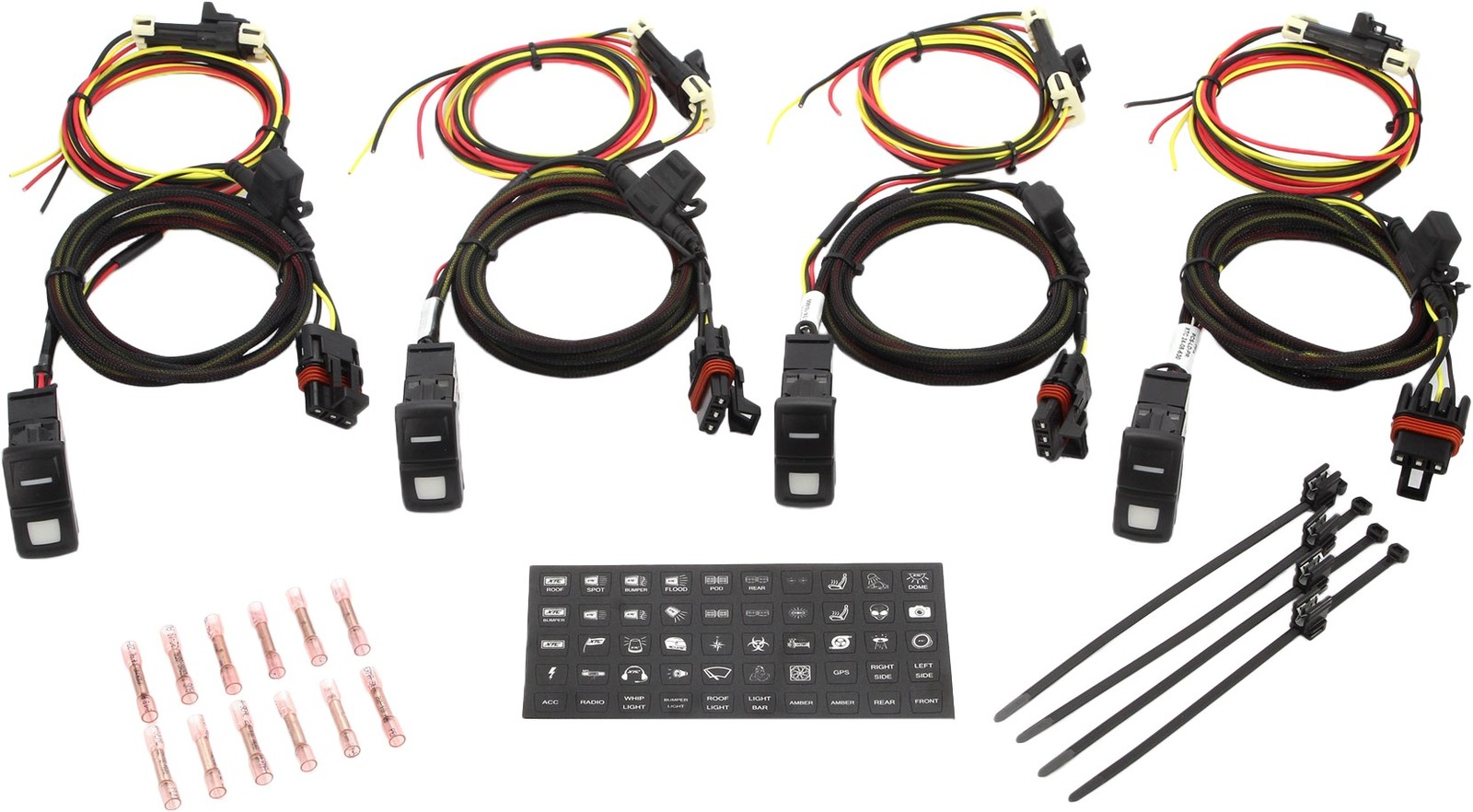 XPP. Light Duty Switch System 4-Pack for Polaris Ranger XD 1500 PCS-LD-PR4
