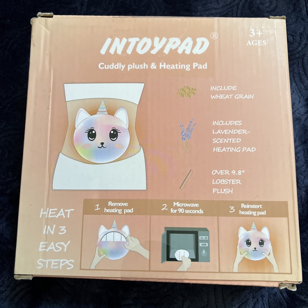 Heating Pad Intoypad Cuddly Plush & Heating Pad