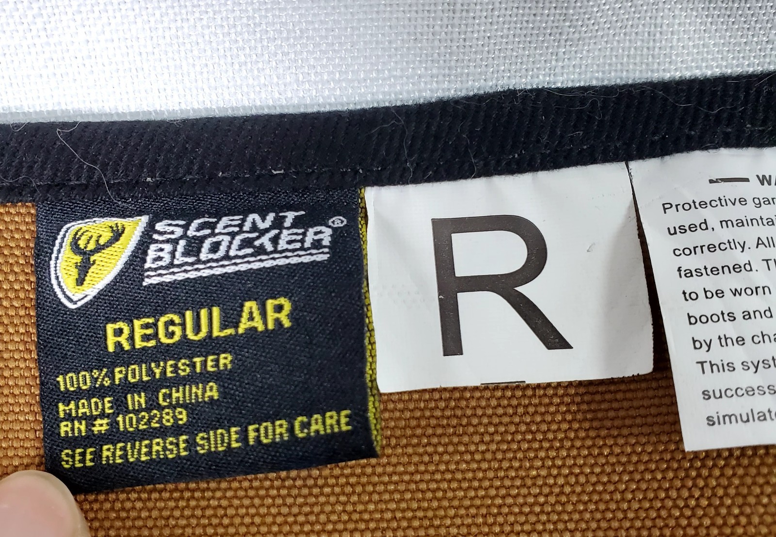 Scent Blocker Snake Gaiters LARGE Buckskin Hunt Leg Shield Protect Armor Chaps