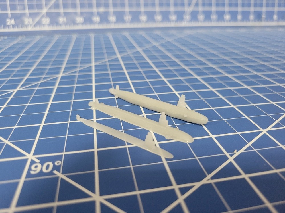 Missile Submarine - Virginia Class - USN - Wargaming - Axis and Allies - Naval M