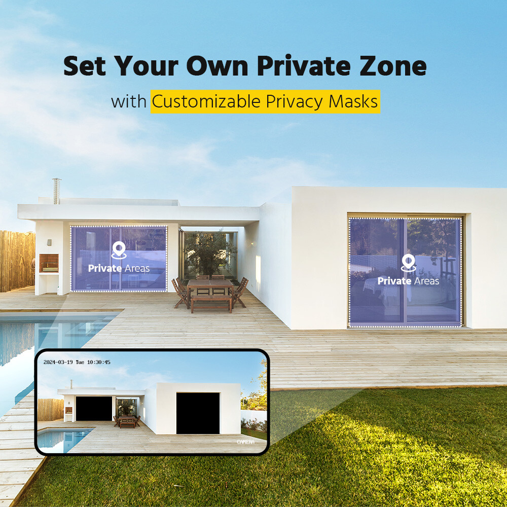 ANNKE 8CH 4K DVR 5MP Audio Recording Security Camera System Human Detection IP67