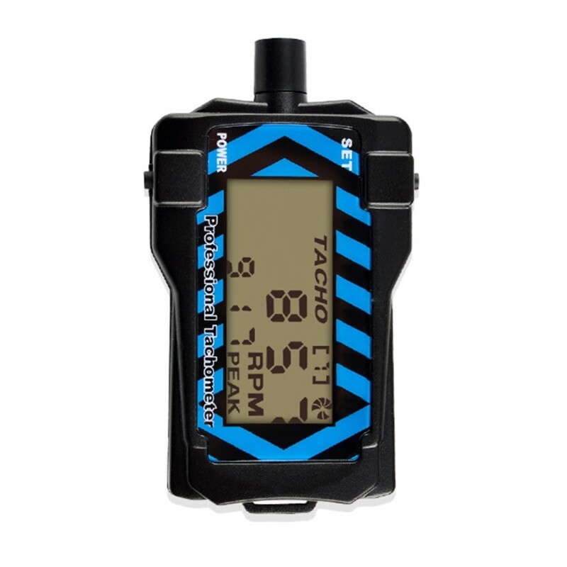 Handheld Optoelectronic Digital Display Tachometer Reliable Speed Meter