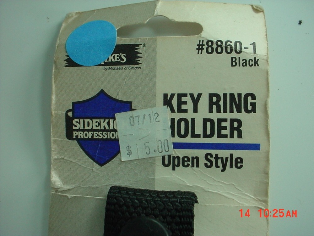 Uncle Mike's Nylon Key Ring Holder 8860-1