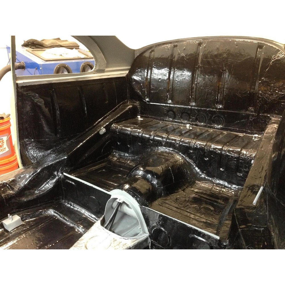 Hushmat Ultra Black Universal Floor/Dash Kit, DampingMaterial