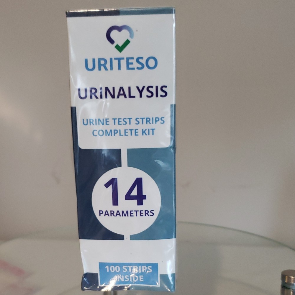 Uriteso Urine Test Strips 14 Parameters Complete Kit 100 Strips