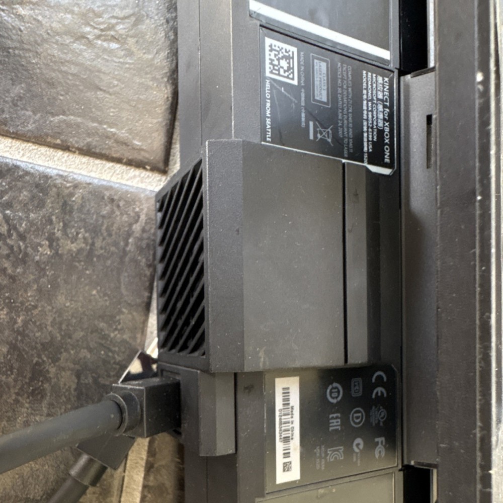 Microsoft Xbox One Kinect Sensor with Adapter, USB Wired, 6ft Cable, Black